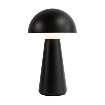 Sirius Sam, genopladelig lampe, i farven sort SIR38500